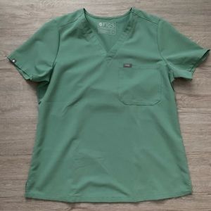 FIGS Jade scrub top
